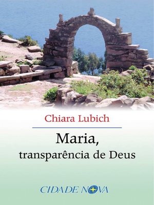 cover image of Maria, transparência de Deus